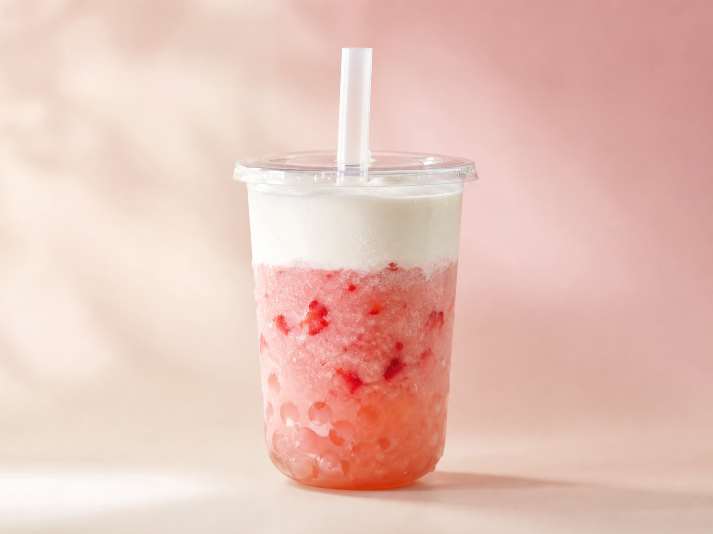 Strawberry cheese cream tea